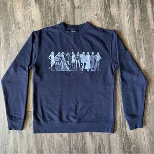 Taylor Swift Midnights eras navy crewneck